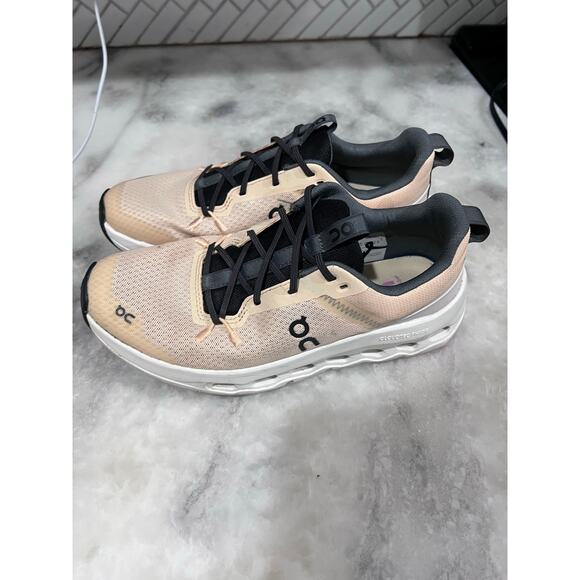 On Running Cloudswift Women’s Size 5 EU 37.5 Peach Black CloudTec Phase Shoes - Picture 8 of 13